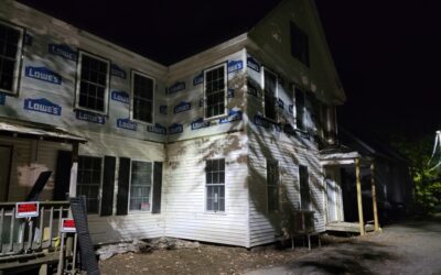 Exterior Renovation Progress